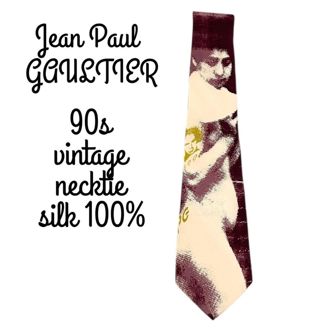 Jean Paul GAULTIER ゴルチエ 90s ヴィンテージ ネクタイ