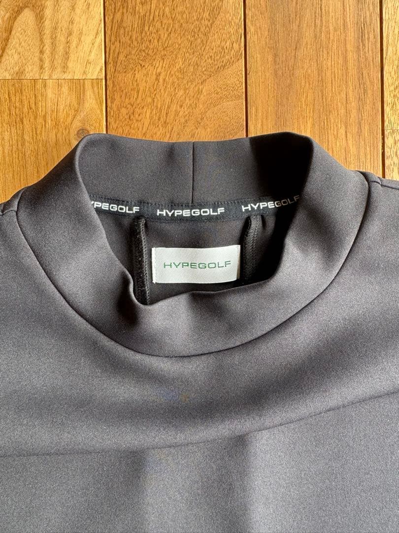 HYPE GOLF ハイプ ゴルフ モックネック XL ブラック