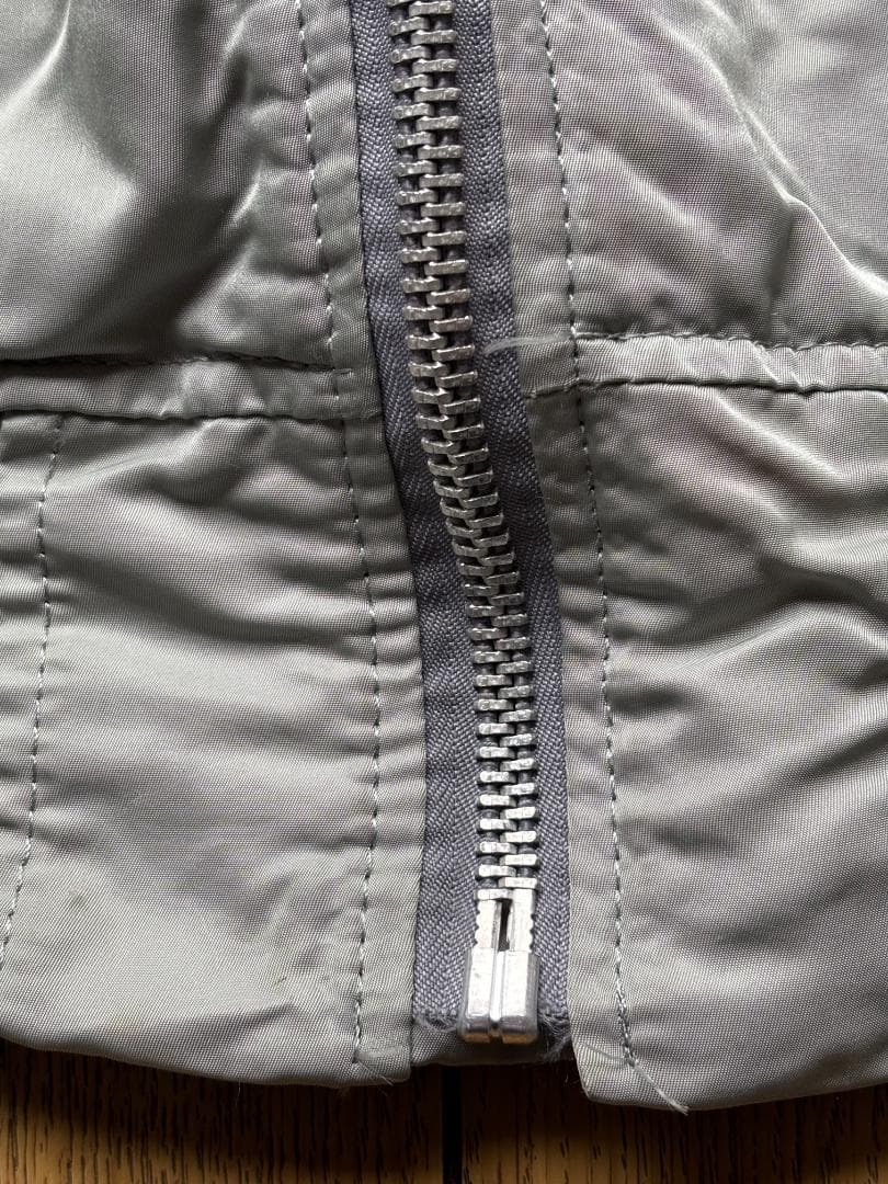 ♪ Alpha 80s MA-1 シルバーグレー 三本タグ Mサイズ