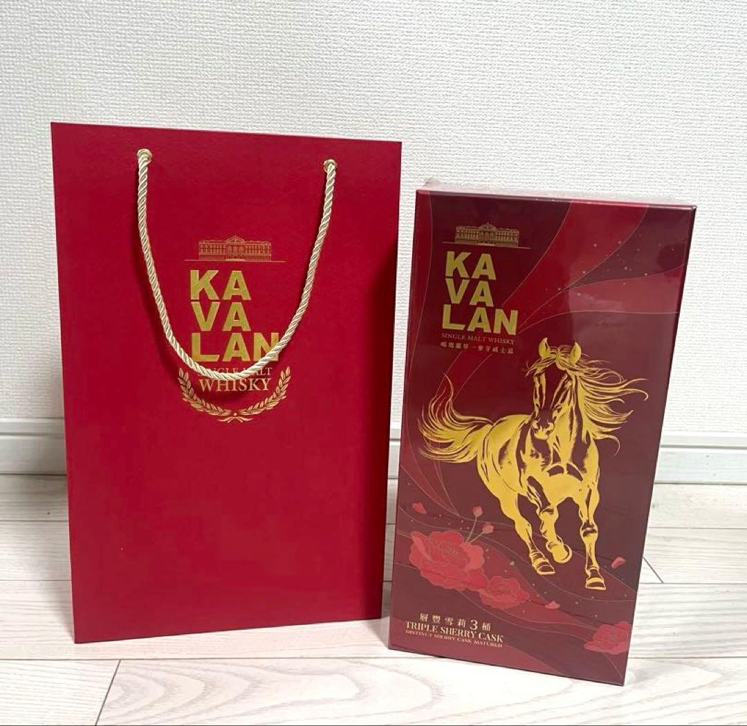 【KAVALAN カバラン】トリプル・シェリーカスクウイスキー 台湾年度限定
