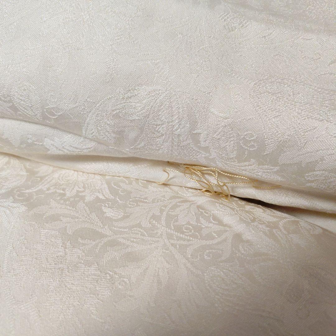 真綿掛けふとん 大洲生繭手引き真綿 高級ジャガード正絹 絹100% 日本製