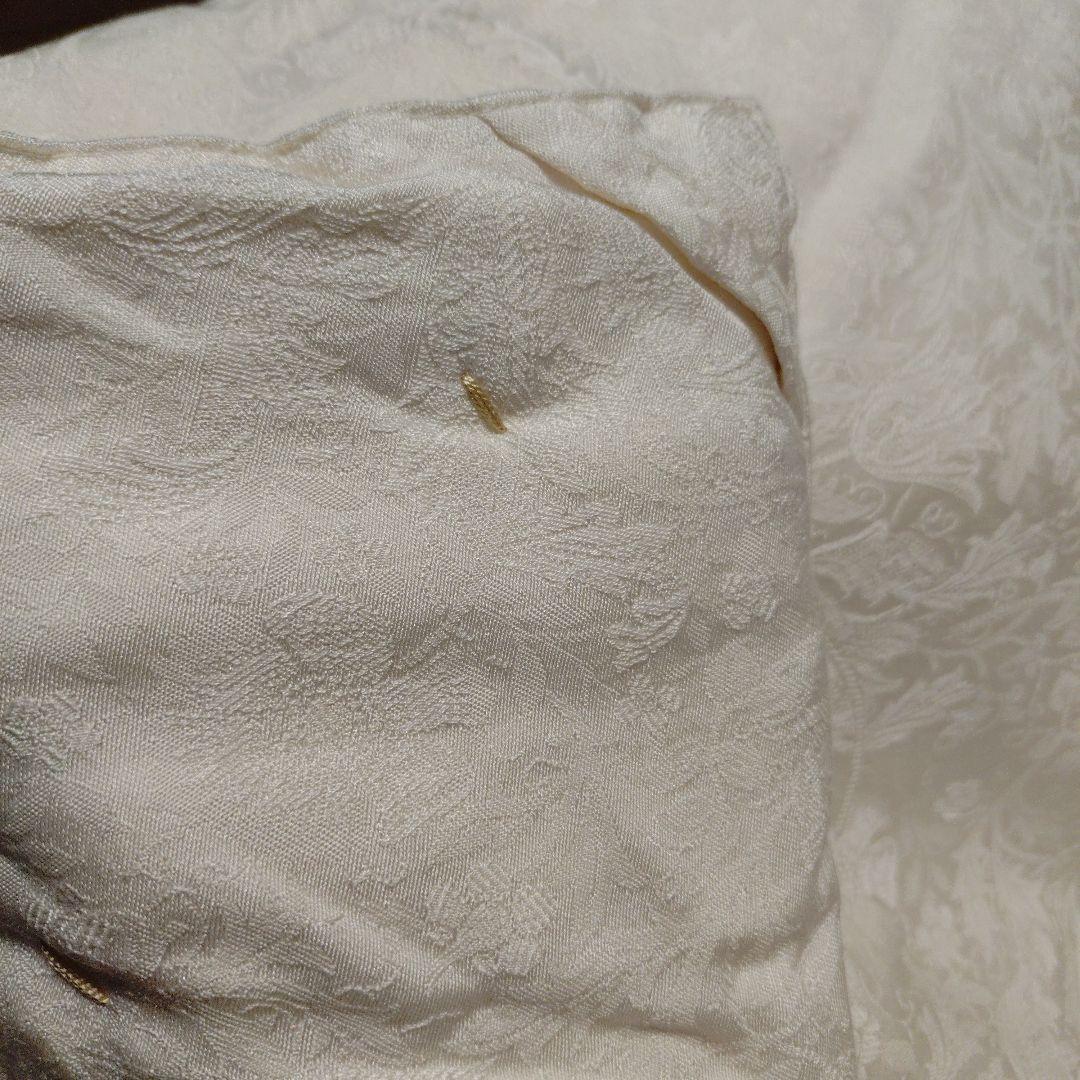 真綿掛けふとん 大洲生繭手引き真綿 高級ジャガード正絹 絹100% 日本製