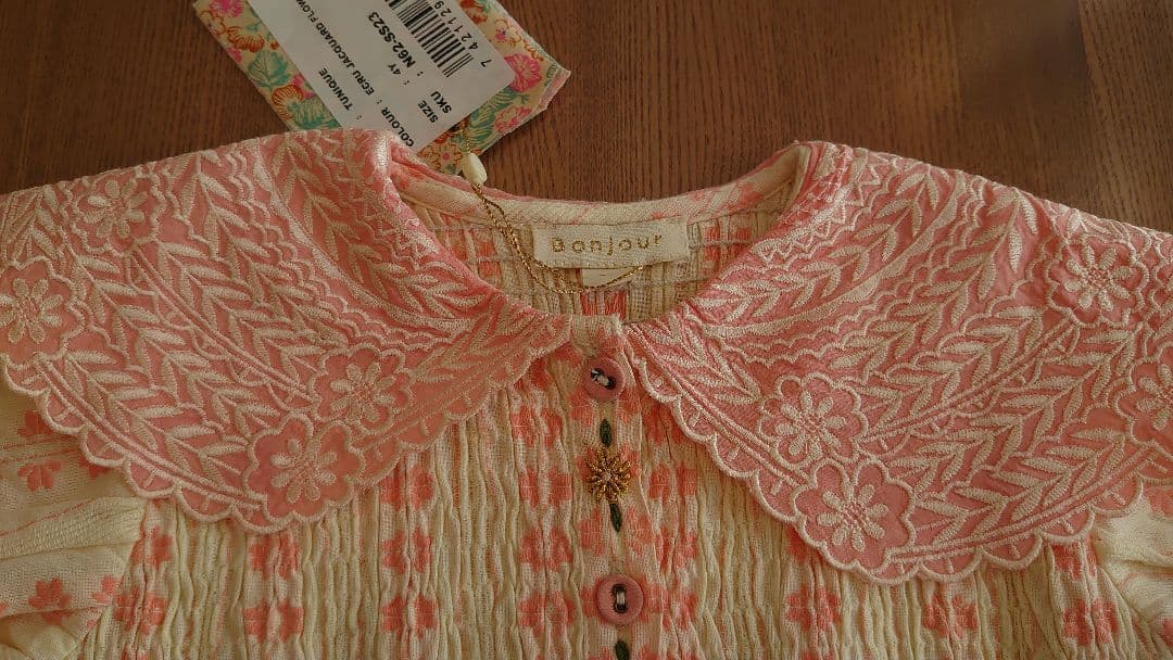 モネ様　Bonjour diary ボンジュール　ワンピース　チュニック　4y