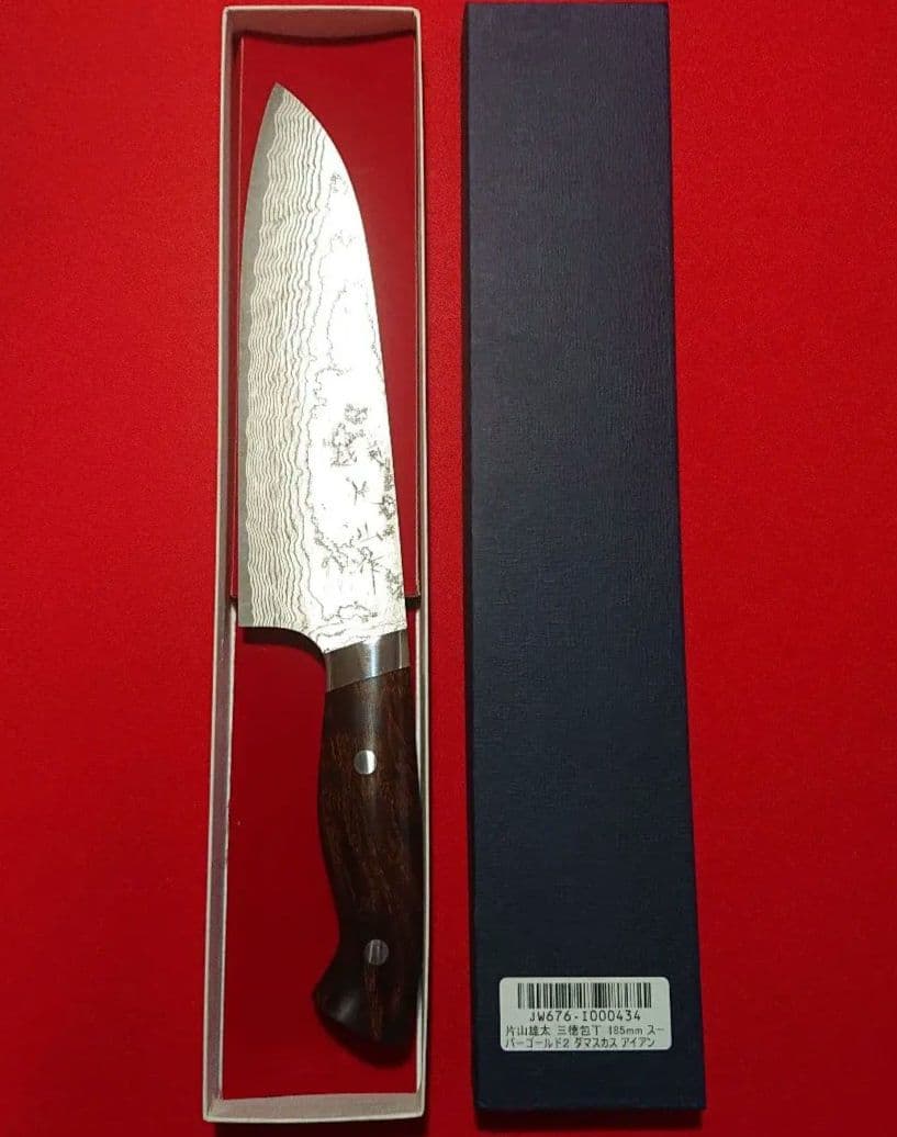 包丁本物ダマスカス スーパーゴールド2 片山雄太 185㎜