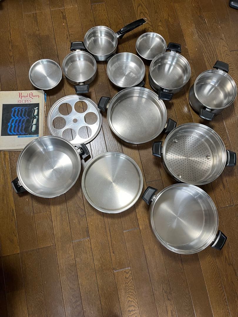 ロイヤル・クイーン　ステンレスお鍋セット