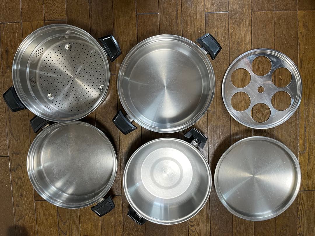 ロイヤル・クイーン　ステンレスお鍋セット