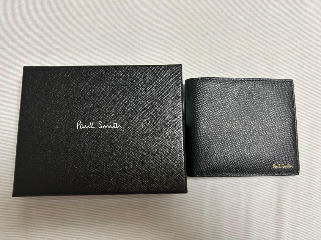 ポールスミス 二つ折り財布 ミニクーパー MINI イタリア製