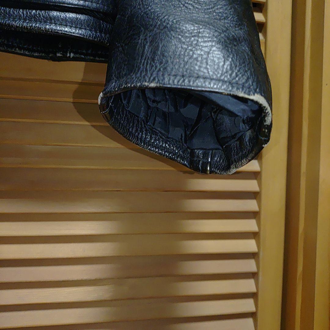 ビンテージAMERICANNOSTALGIA ダブルライダース XL　大きい