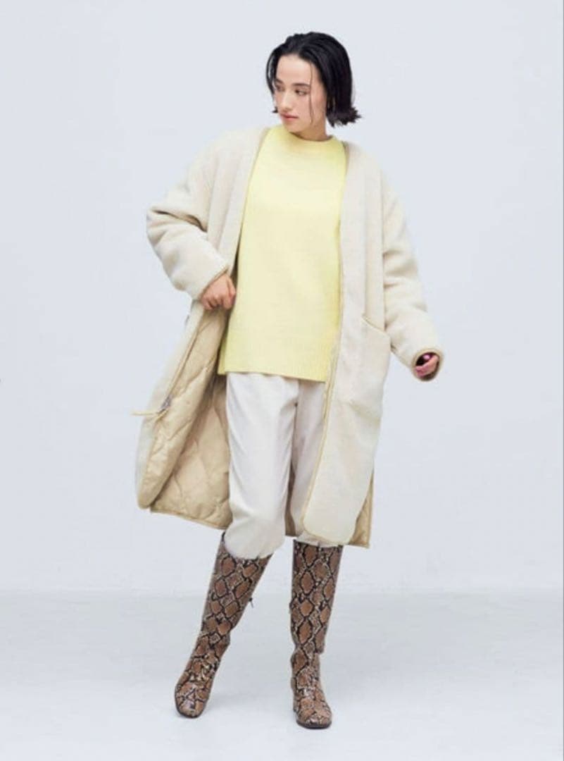 TAION ノーリーズ 別注ミリタリーリバーシブルロングダウン