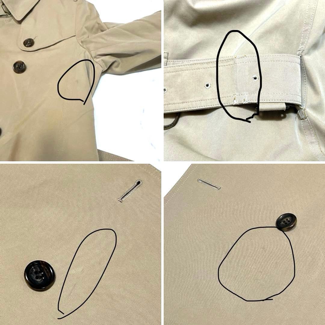 バーバリー 三陽商会 トレンチコート ライナー付 ノバチェック ベージュ L相当