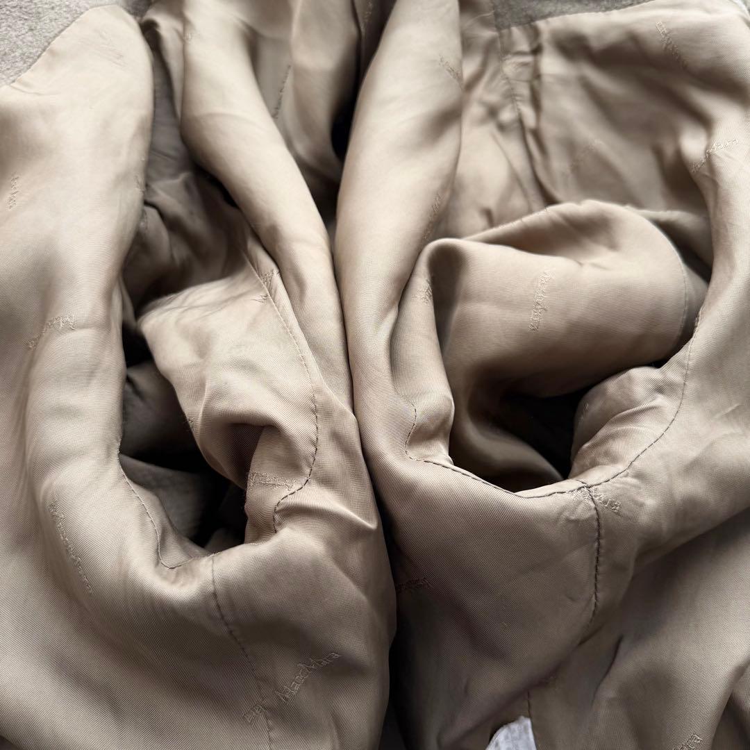 最高級白タグ✨MaxMara マックスマーラ カシミヤ混 ロングコート 40