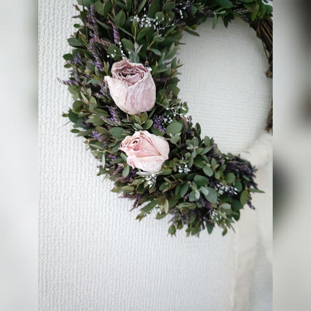 ♡・*.punchan‪‪‪.*¨̮・ドライフラワースワッグ&リース♡