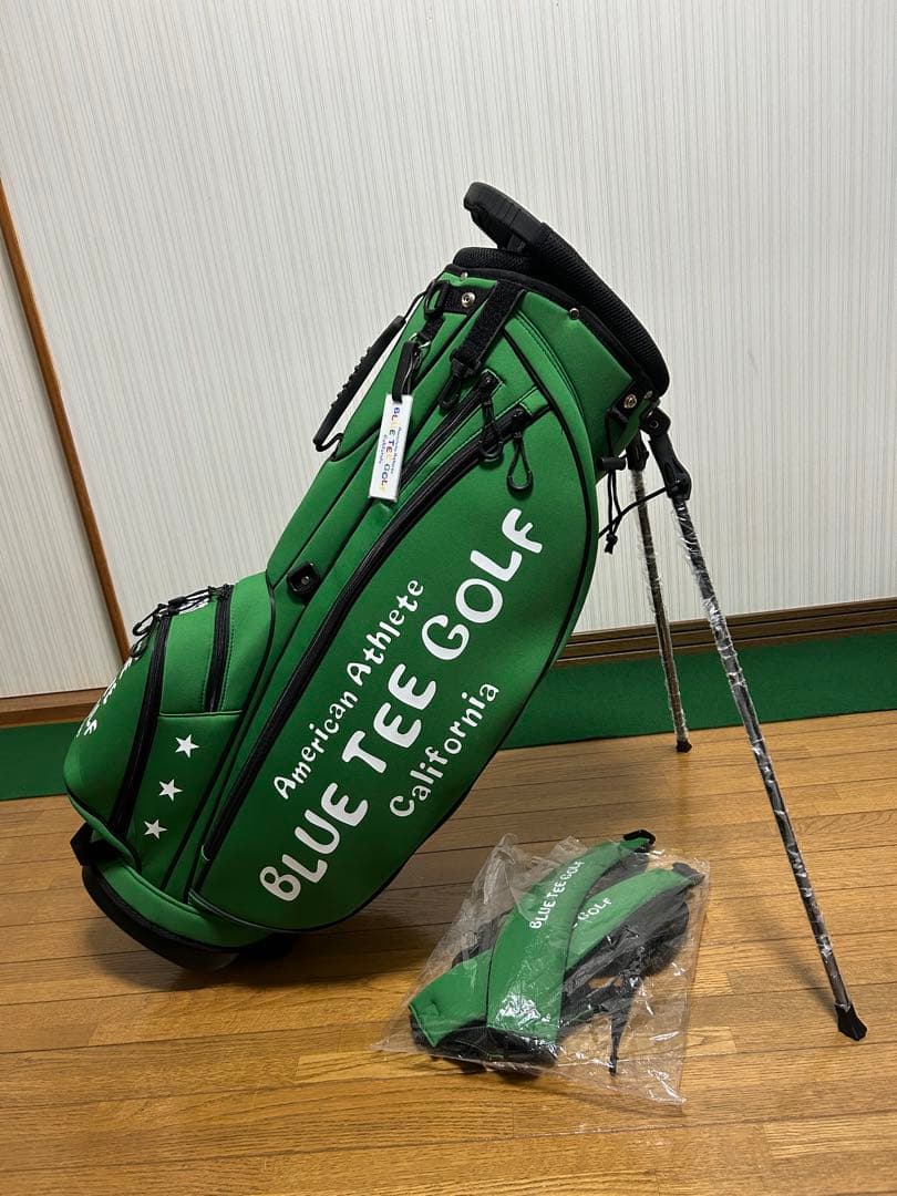 BLUE TEE GOLF ブルーティーゴルフ キャディバッグ スタンド式