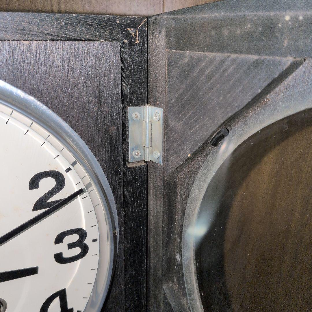 愛知時計 稼働品　30DAY カレンダー付　振り子時計　ゼンマイ時計　昭和レトロ