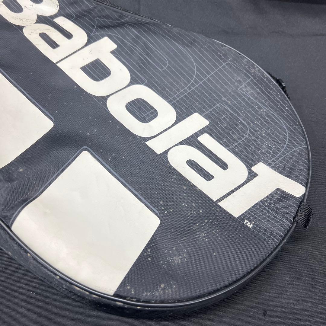 E4【used】バボラ ピュアドライブツアー 青白黒 テニスラケット ケース付