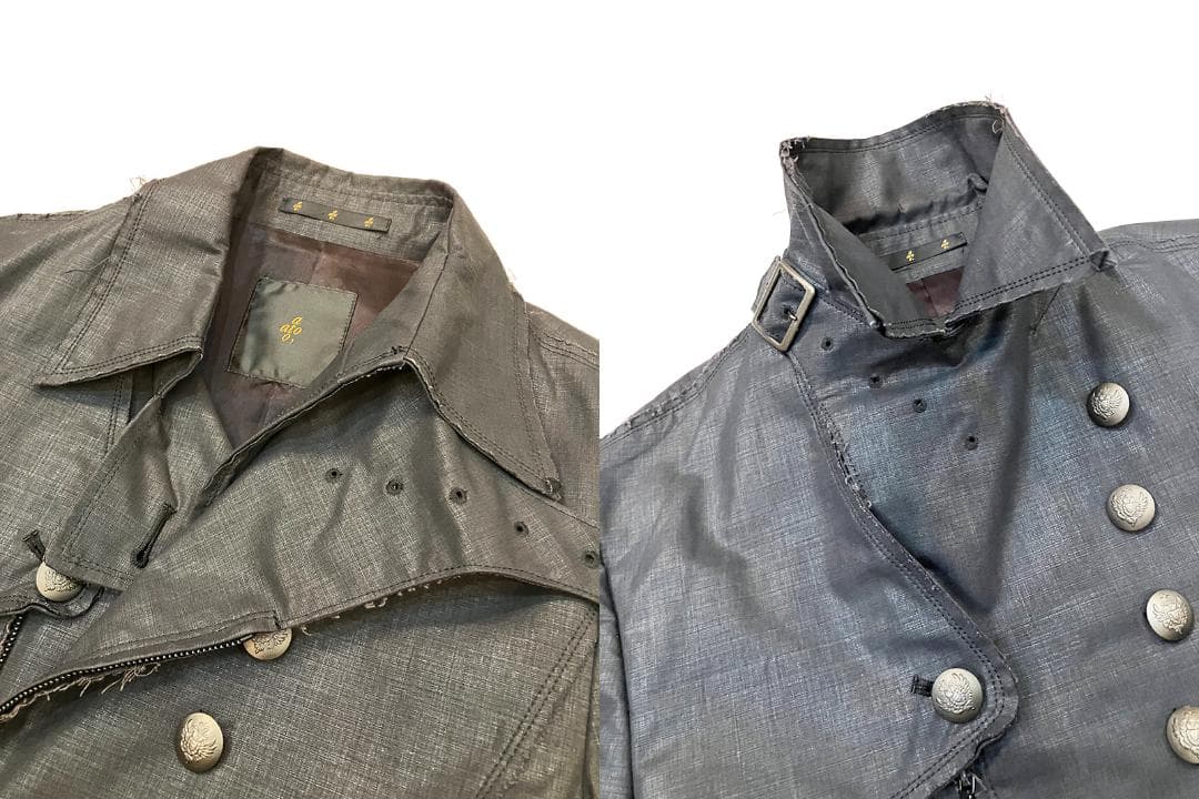 ato アトウ コーティング コート 46 ブラック MADE IN JAPAN