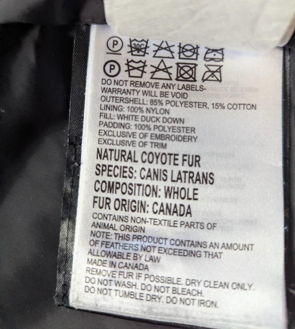 美品　カナダグース❤️　ダウン　ファー付き ブロンテ 　Sサイズ　レディース　黒