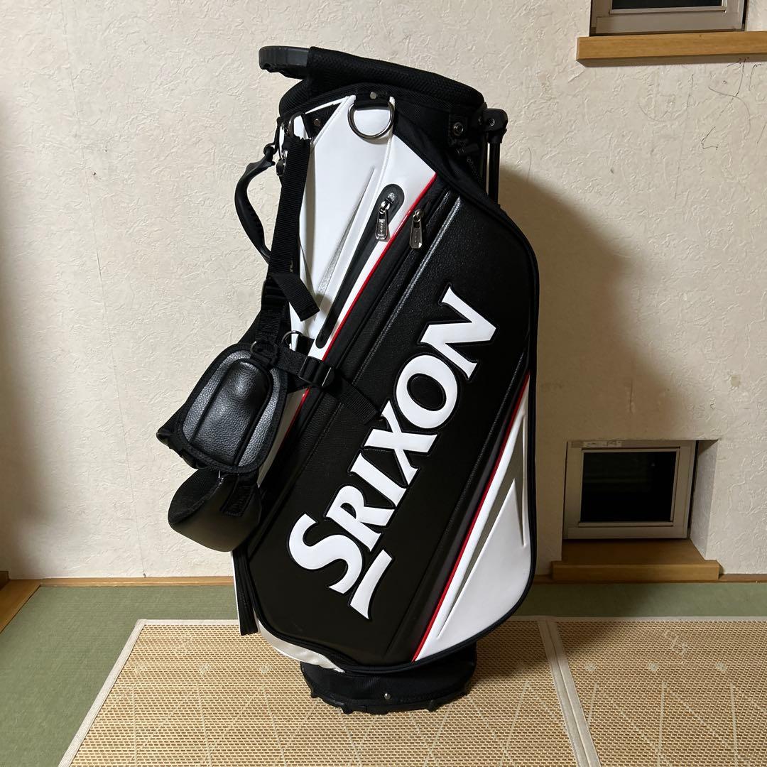 Srixon キャディバッグ ホワイト・ブラック
