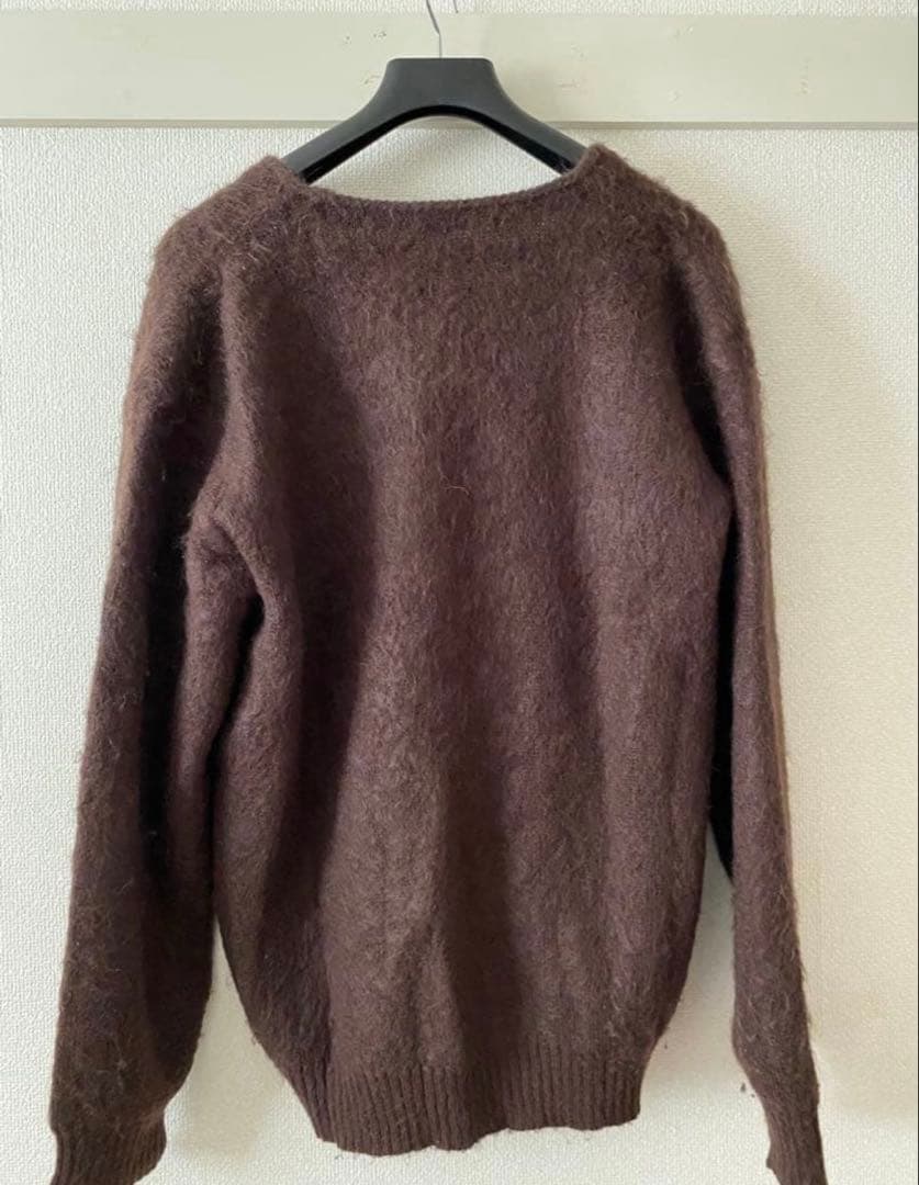 21aw Needles モヘアカーディガン ブラウン M