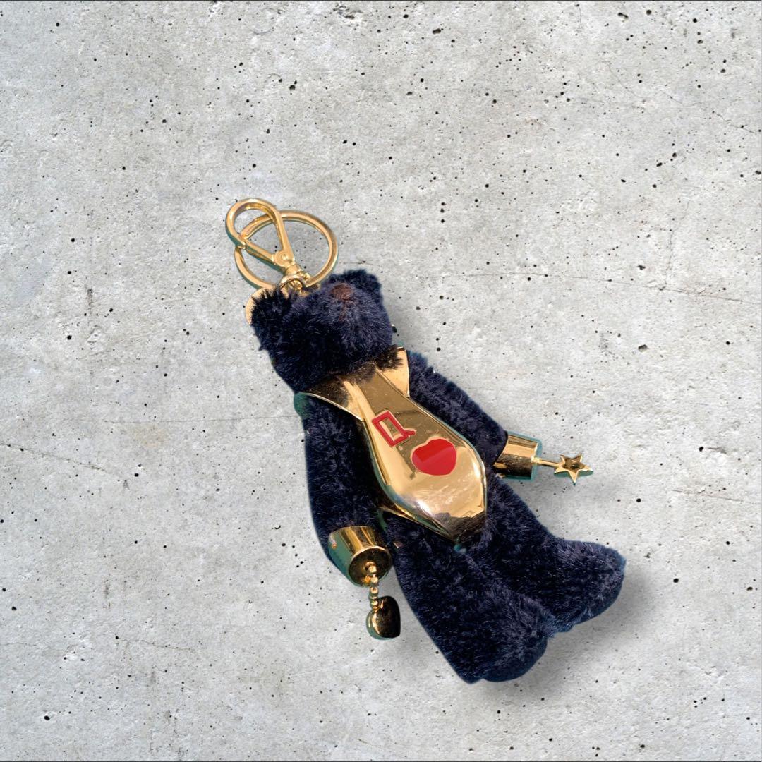 【PRADA】LUCKY STAR Teddyクマ型キーホルダー バッグチャーム