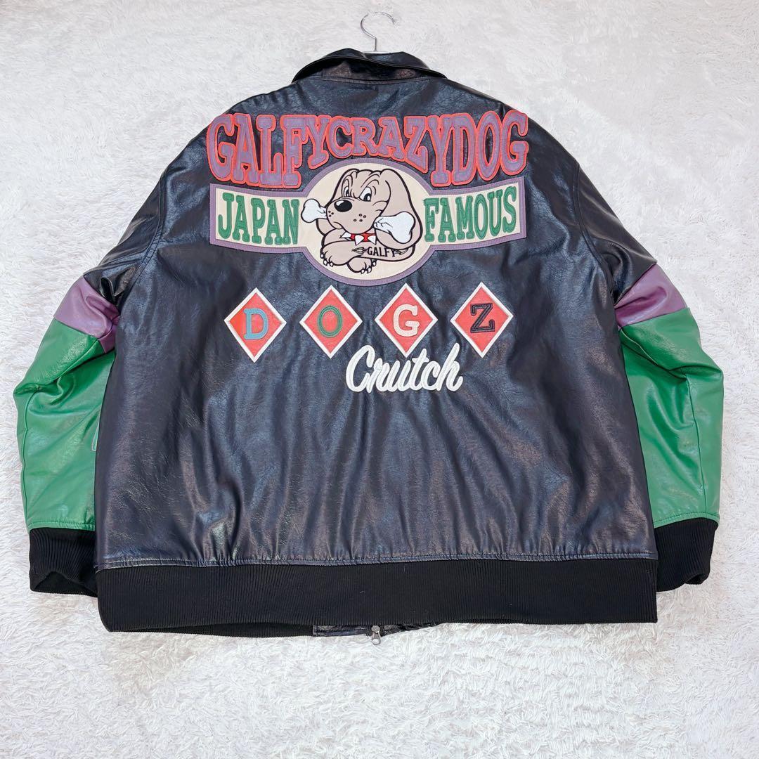 arcadia GALFY クレイジードッグ 4L 刺繍 ビッグシルエット