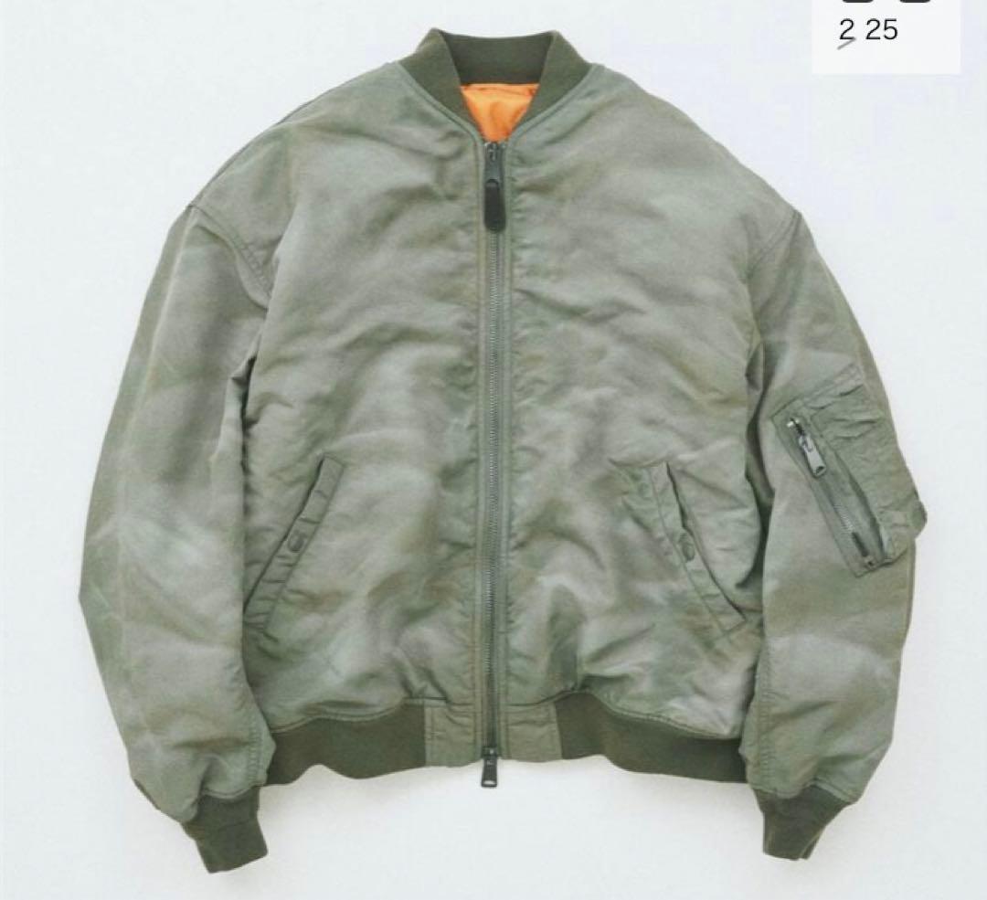 J.S.stead 25AW ダークリー MA-1