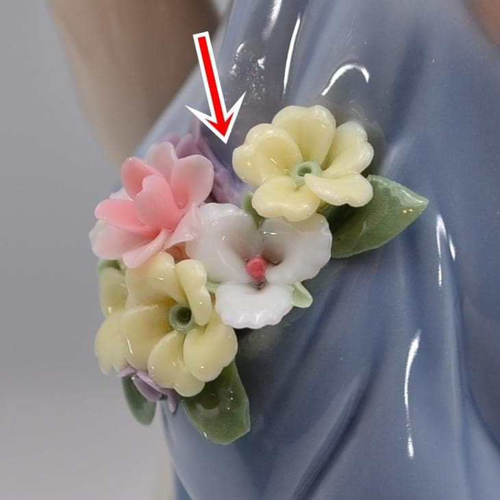 願いが詰まったポケット　＃7650　★リヤドロ　スペイン　ポーセリン　光沢仕上げ