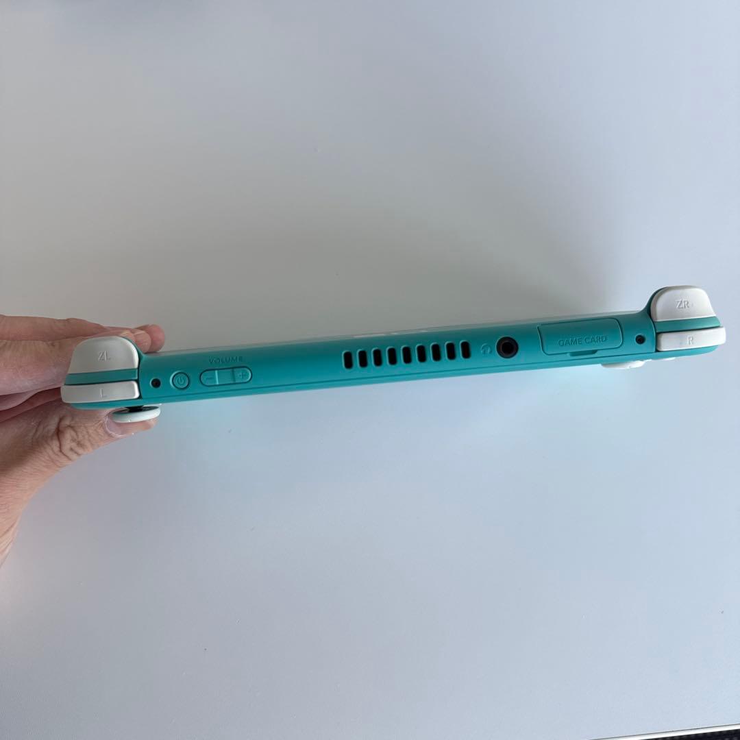 Nintendo Switch Lite ターコイズ 本体 充電器・カード付き