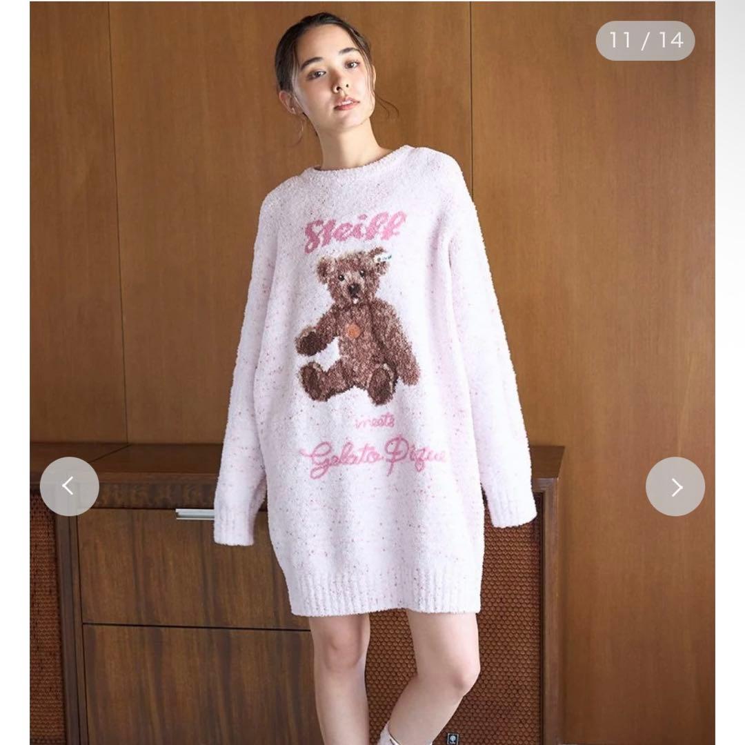 シュタイフ パウダーネップジャガードワンピース ジェラピケ