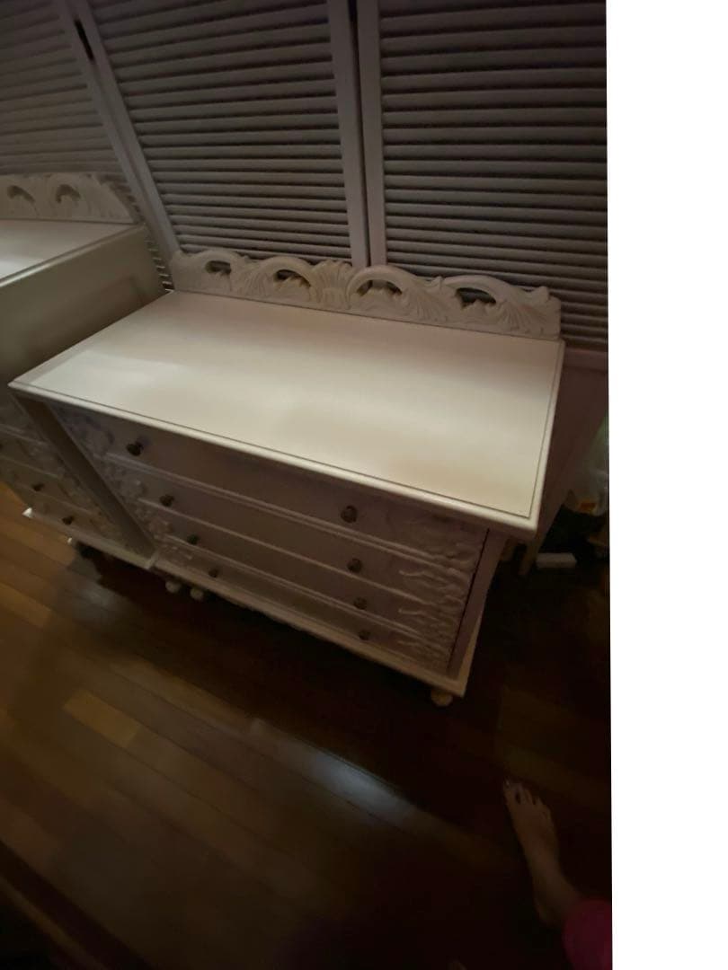 彫刻 装飾♦️猫脚 ロココ 高級 チェスト　２点♦️フレンチ♦️アンティーク調♦️送料込