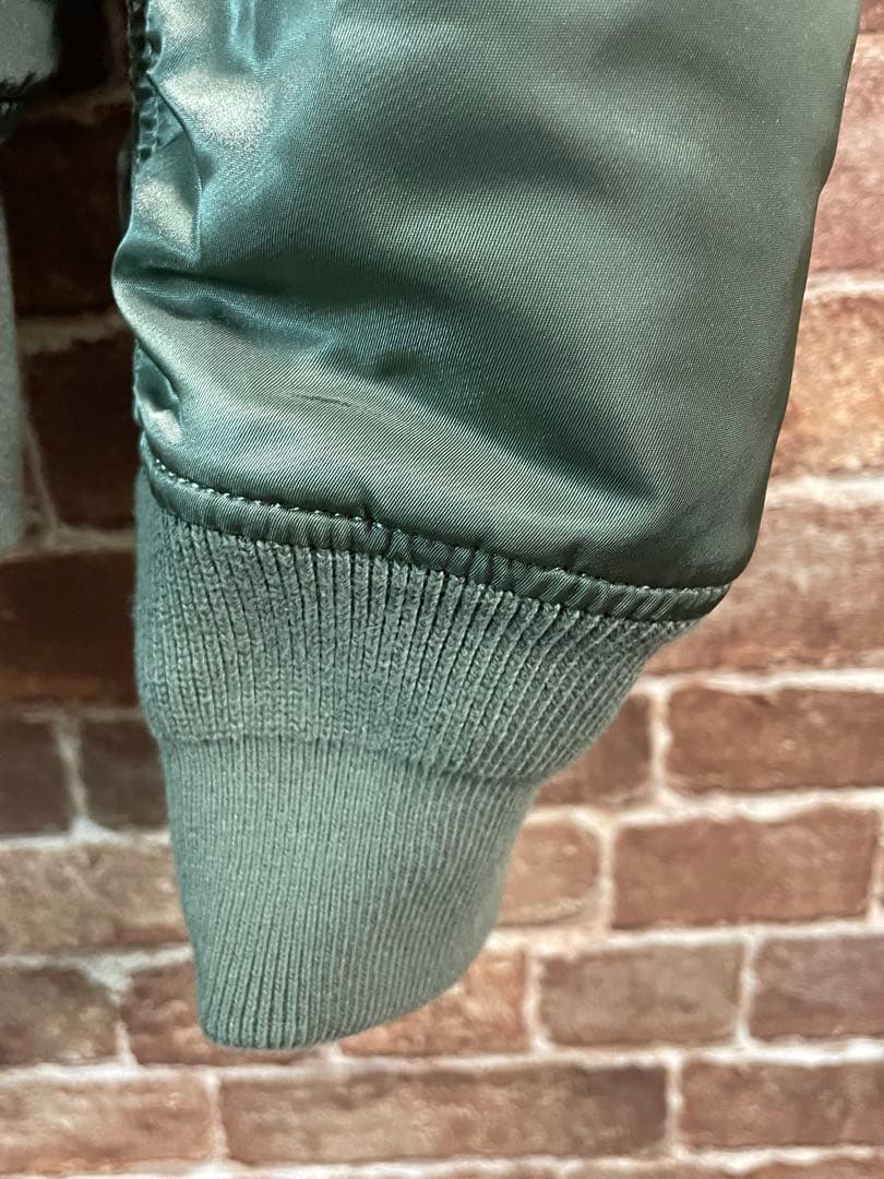 極美品）Supreme 21AW Hooded MA-1 Olive