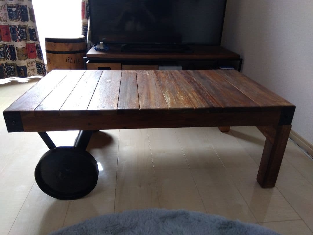 車輪付き　トロリーテーブル