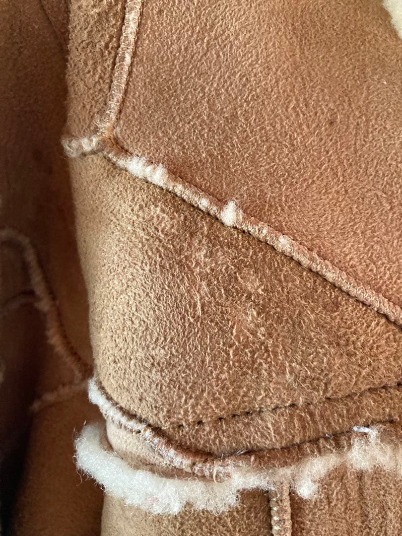 McCampbell マッキャンベル　パッチワーク　リアルムートン　ジャケット