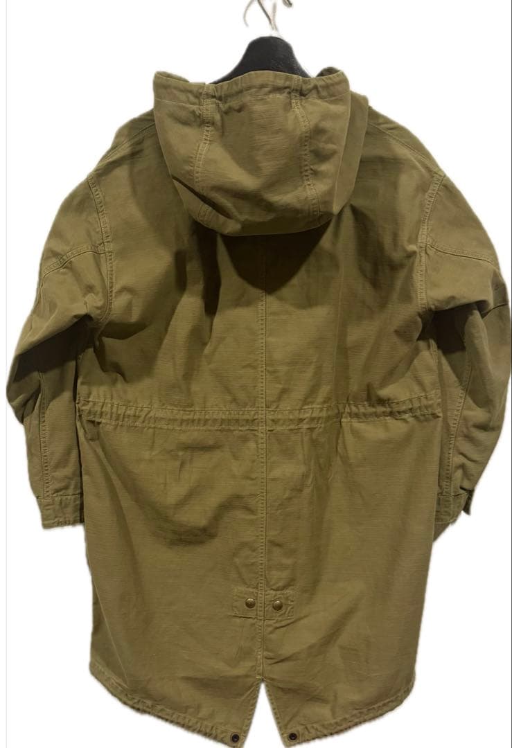 DOUBLE RL （ダブルアールエル）フード付きロングコート