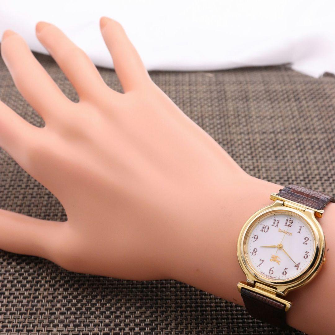 正規品【新品電池】BURBERRY 4630/ボーイズ 動作良好 ロンドン 3針