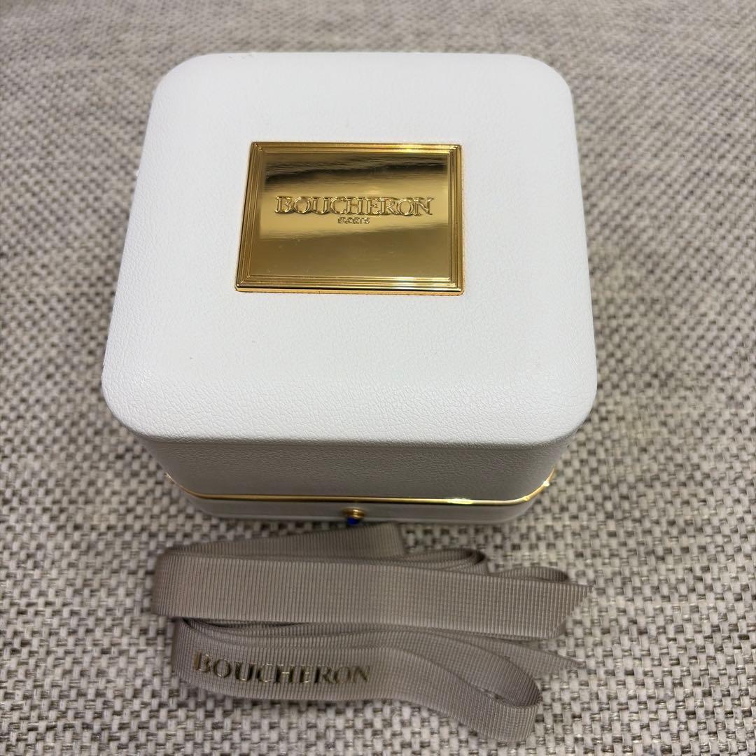 【美品】ブシュロン キャトルクラシック ハーフ リング PG #51 K18