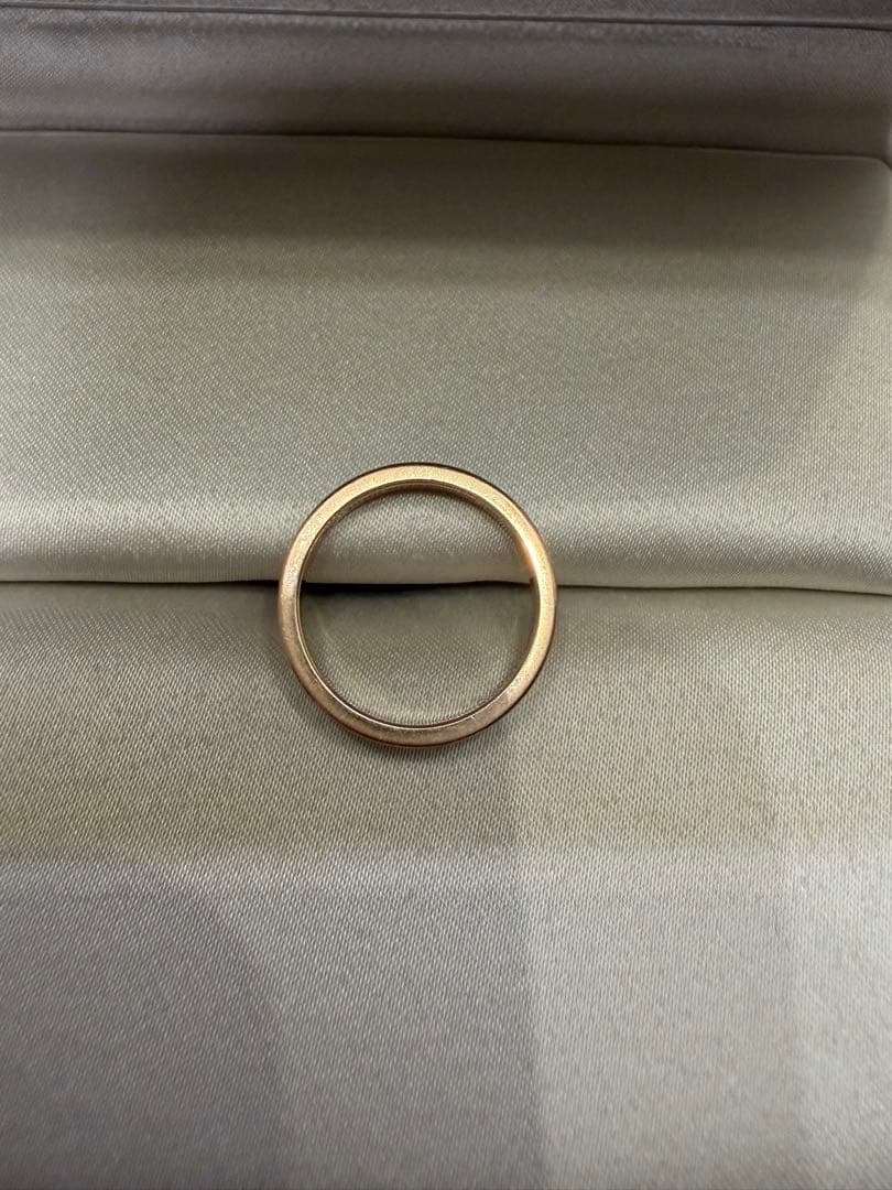 【美品】ブシュロン キャトルクラシック ハーフ リング PG #51 K18