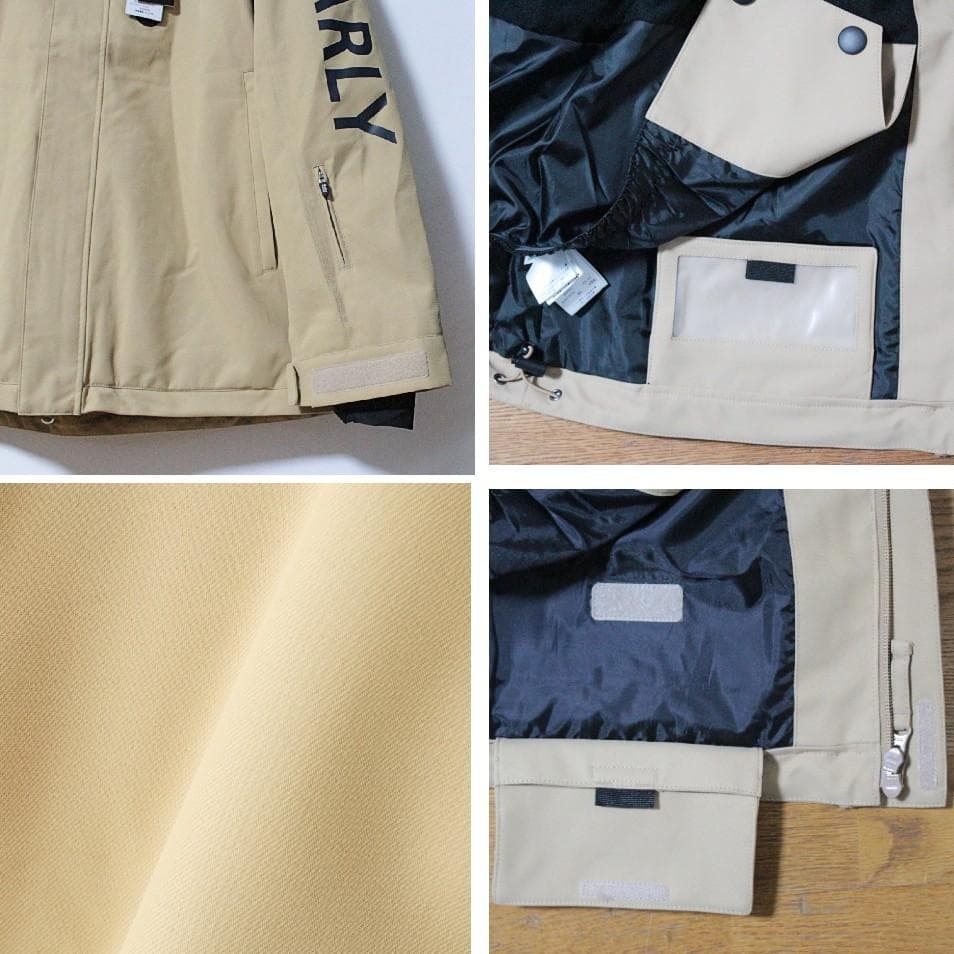 未使用 パーリーゲイツ 定価10万 防汚防水防風 ストレッチ スノーウェア L