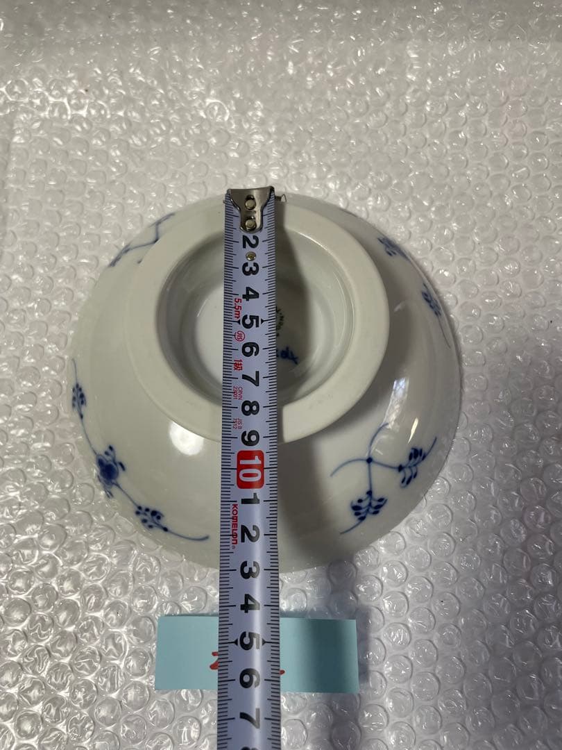 美品 ロイヤルコペンハーゲン ブルーフルーテッド ケーキディッシュ コンポート