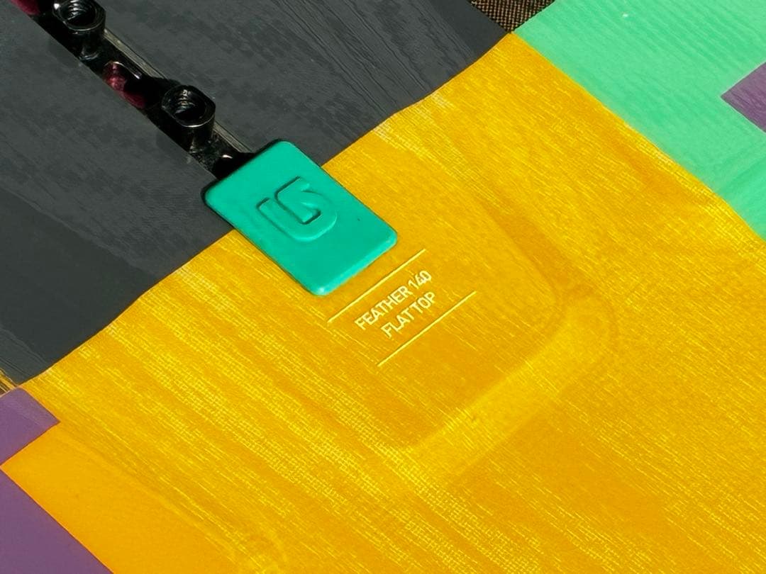 WAX済》バートンBURTON【FEATHER 140】FLAT TOP