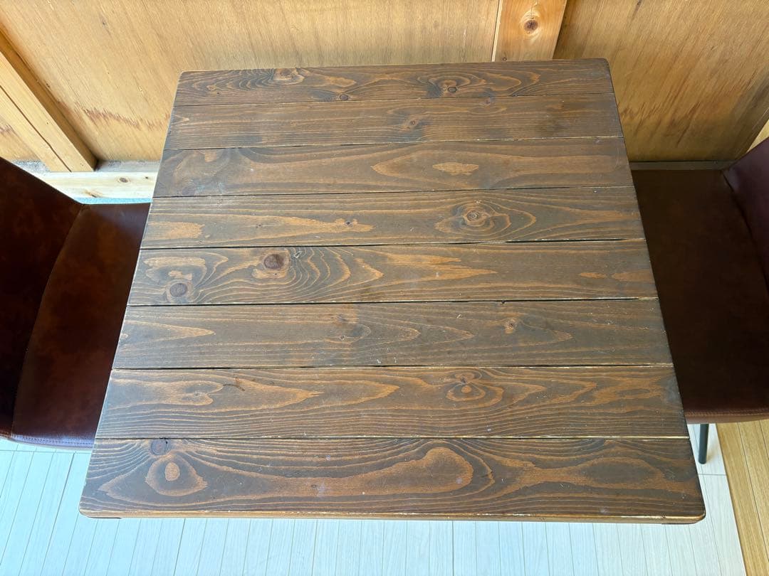 【引取or直配送】kelt ケルト　カフェテーブル　アンティーク　チェアセット