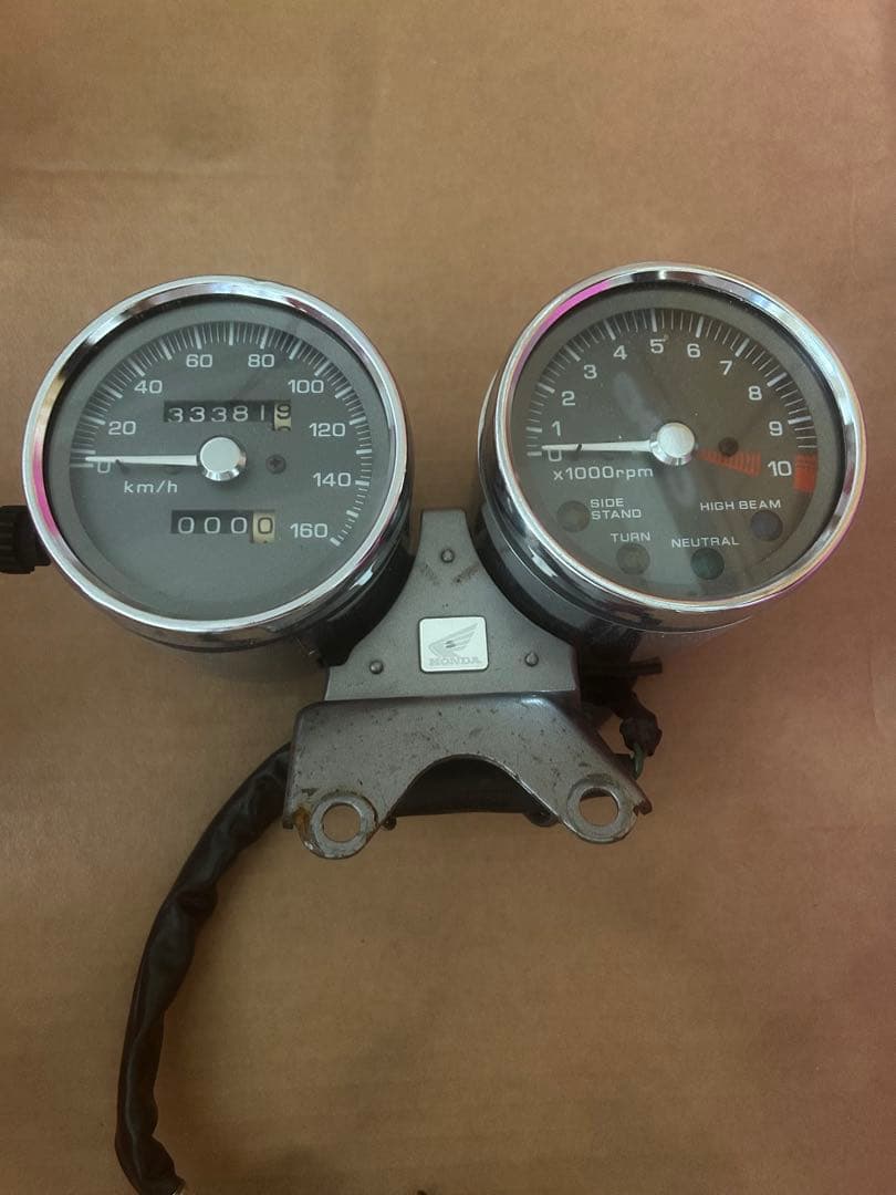 gb250 4型クラブマン　スピードメーター、タコメーター