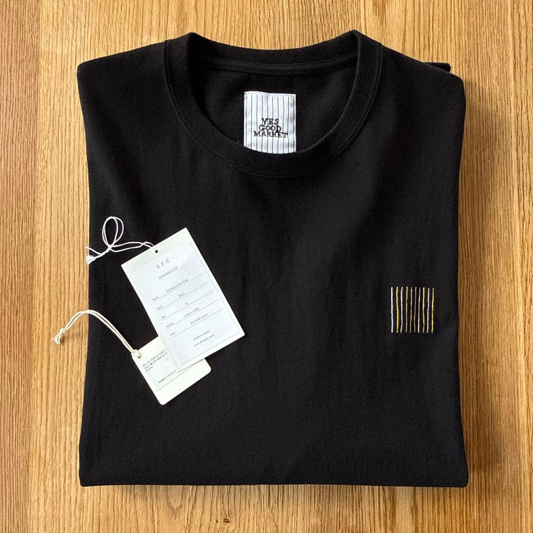 YGM × SFC SUPER BIG LS TEE BLACK XL