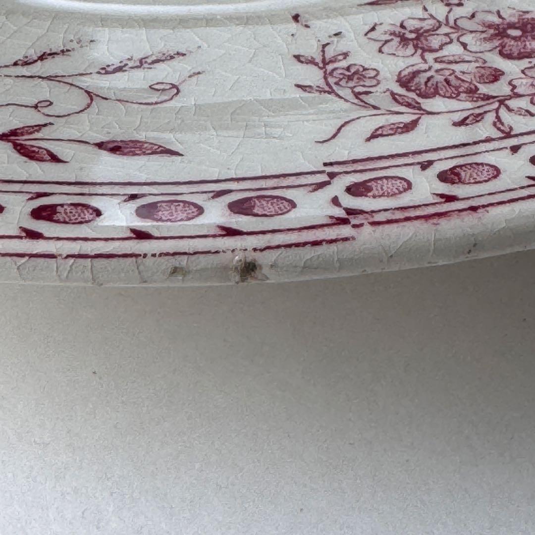 フランスアンティーク　リュネビル　リュネビル　CERES 女神　深皿