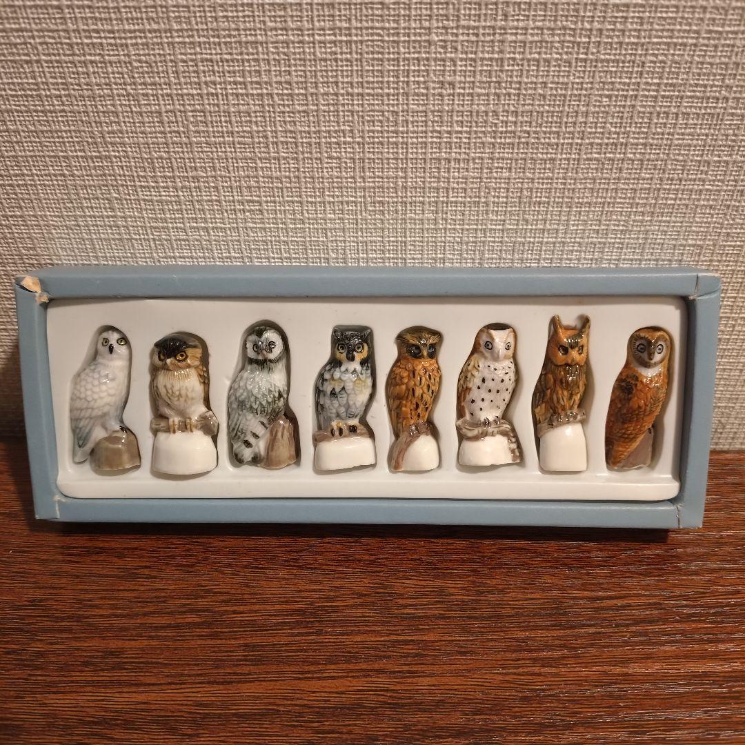 フェーブ　フクロウ　８こセット