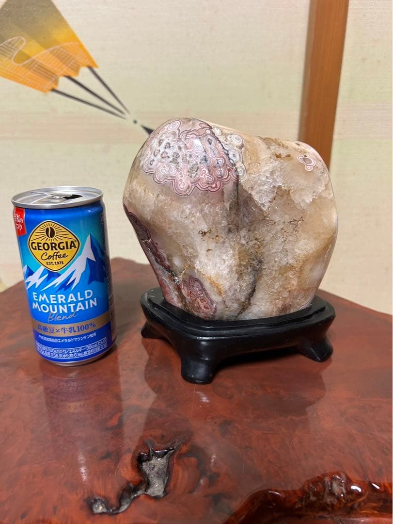 菱マンガン鉱　積丹ルビー　鑑賞石