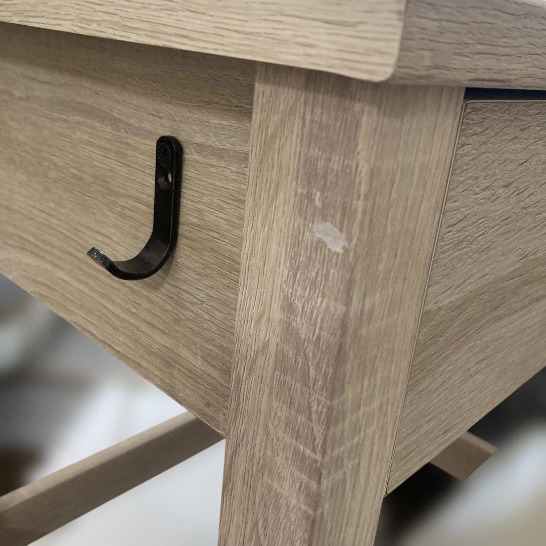 ドレッサー 鏡台 化粧台 木製 白