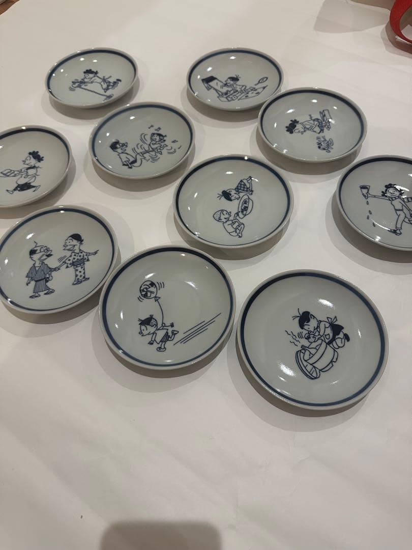 新品未使用　サザエさん　豆皿　長谷川町子　皿