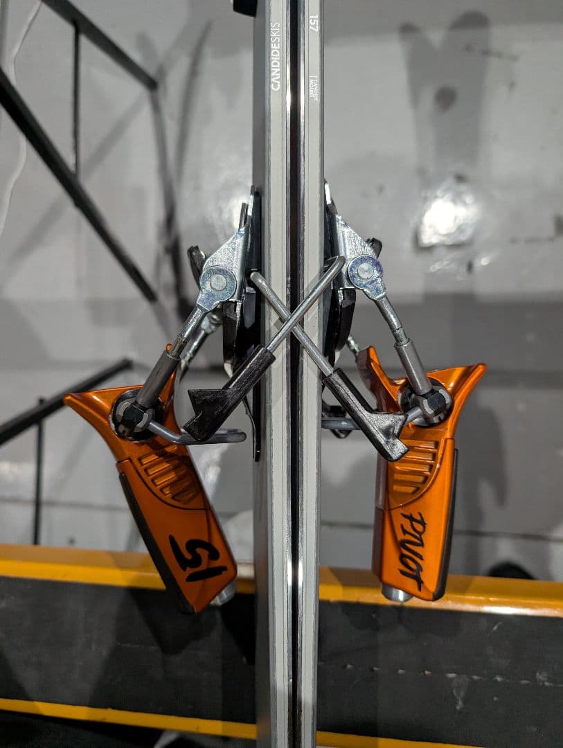 スキー Candide Skis AK106 157cm +Look pivot15