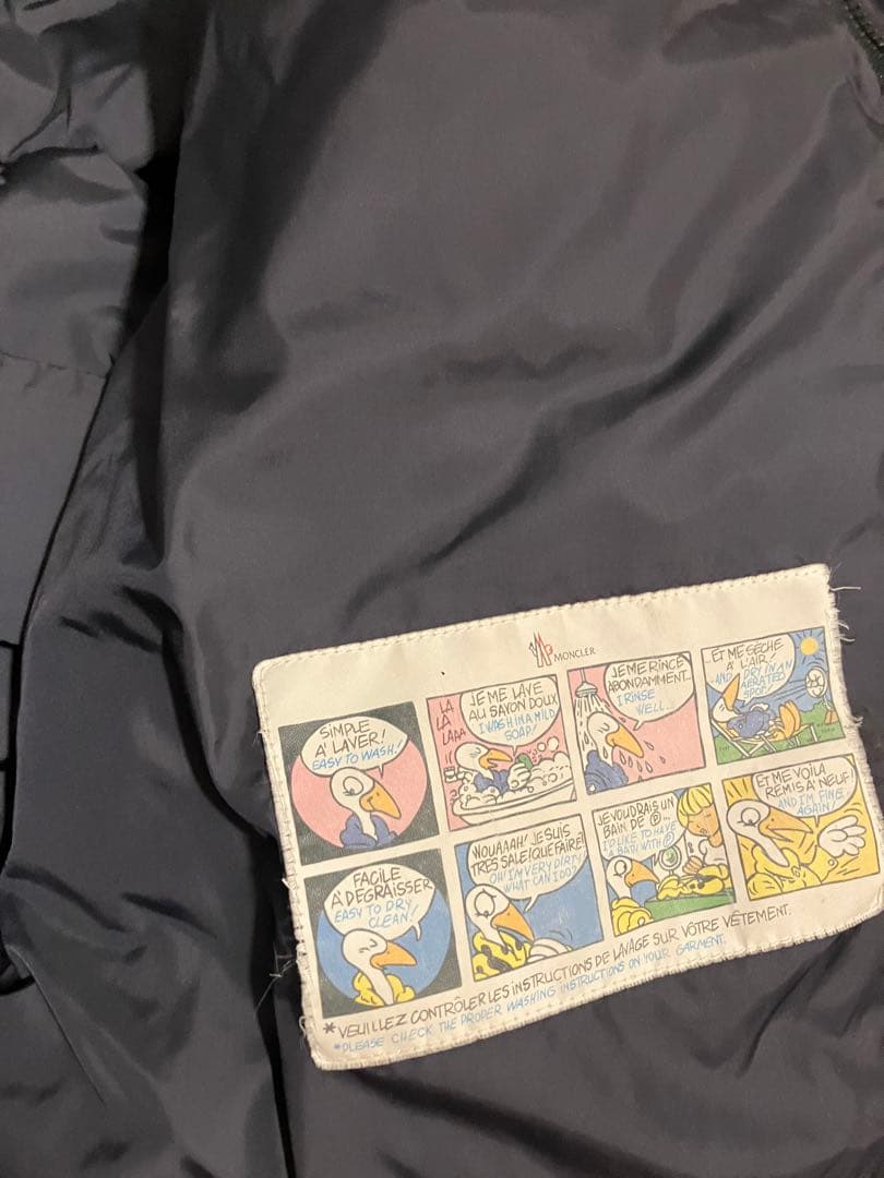 Moncler モンクレール カレッジジャケット風暖かダウンジャケット